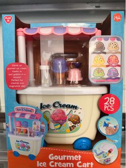 Ice cream toy cart