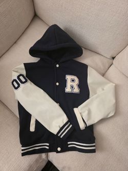 Letterman Jacket Blue & White  🏫