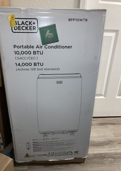 BLACK+DECKER Air Conditioner 10,000 BTU/14,000 BTU ASHRAE New in Box
