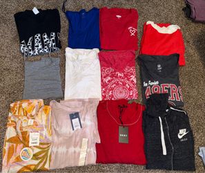 Women’s size large tops multiple new with tags