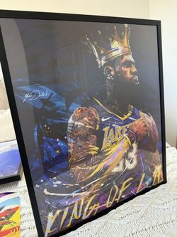 Lebron James Wall Decor