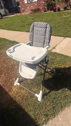 Baby high chair and bouncer