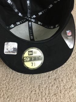 NFL ALL-OVER Black Fitted Hat by New Era