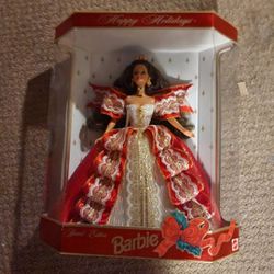 1997 Happy Holidays Special Edition Barbie Doll Mattel 