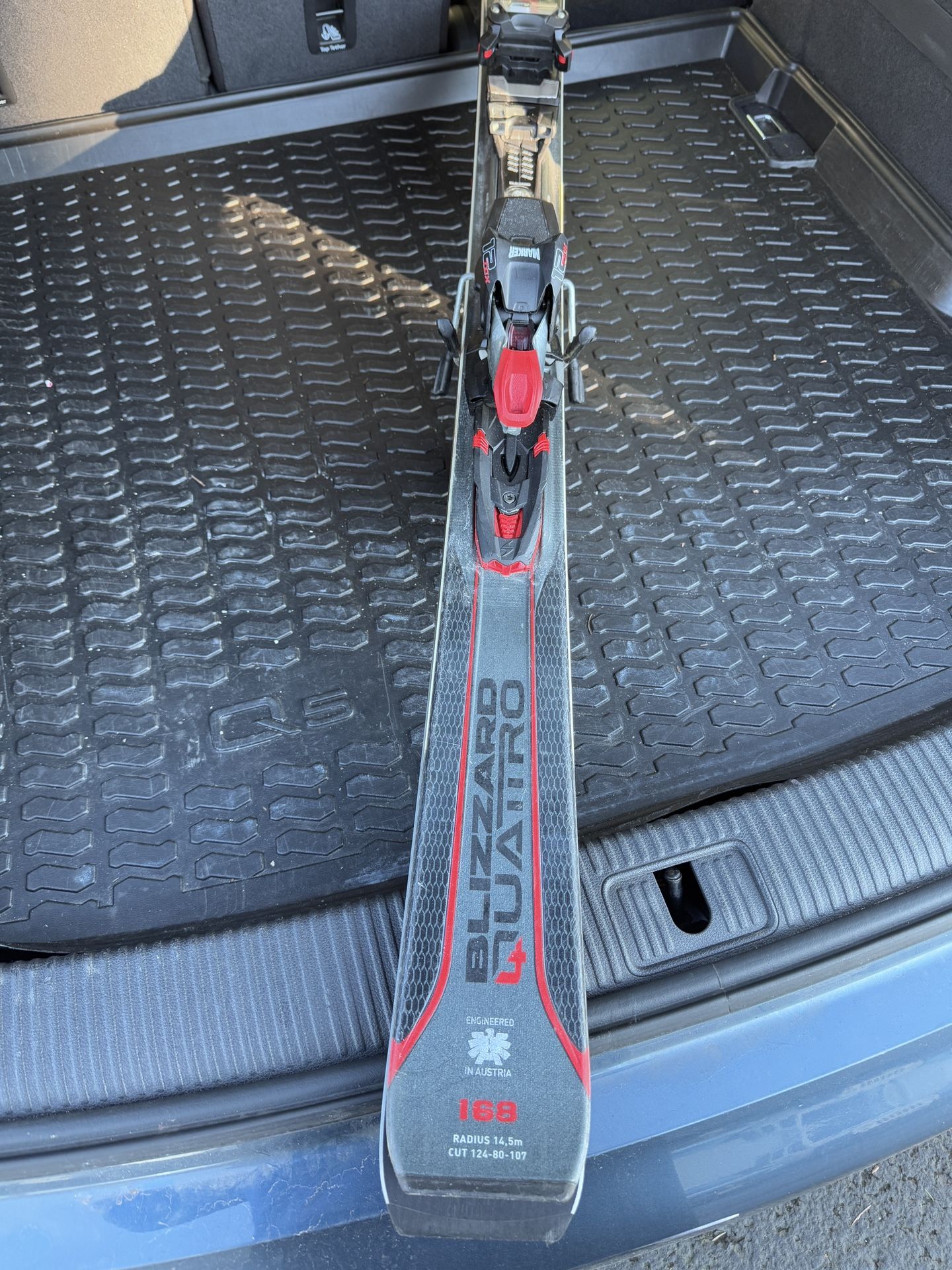 Blizzard Quattro 8.0 ti with Marker Bindings 168cm