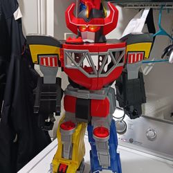 Mighty Morphin ' Power Rangers imaginext 28" Megazord Play set  Good condition. collectible. 