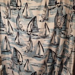 Sailboat Shower Curtain 