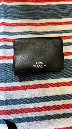 Coach New York Black Leather Wallet