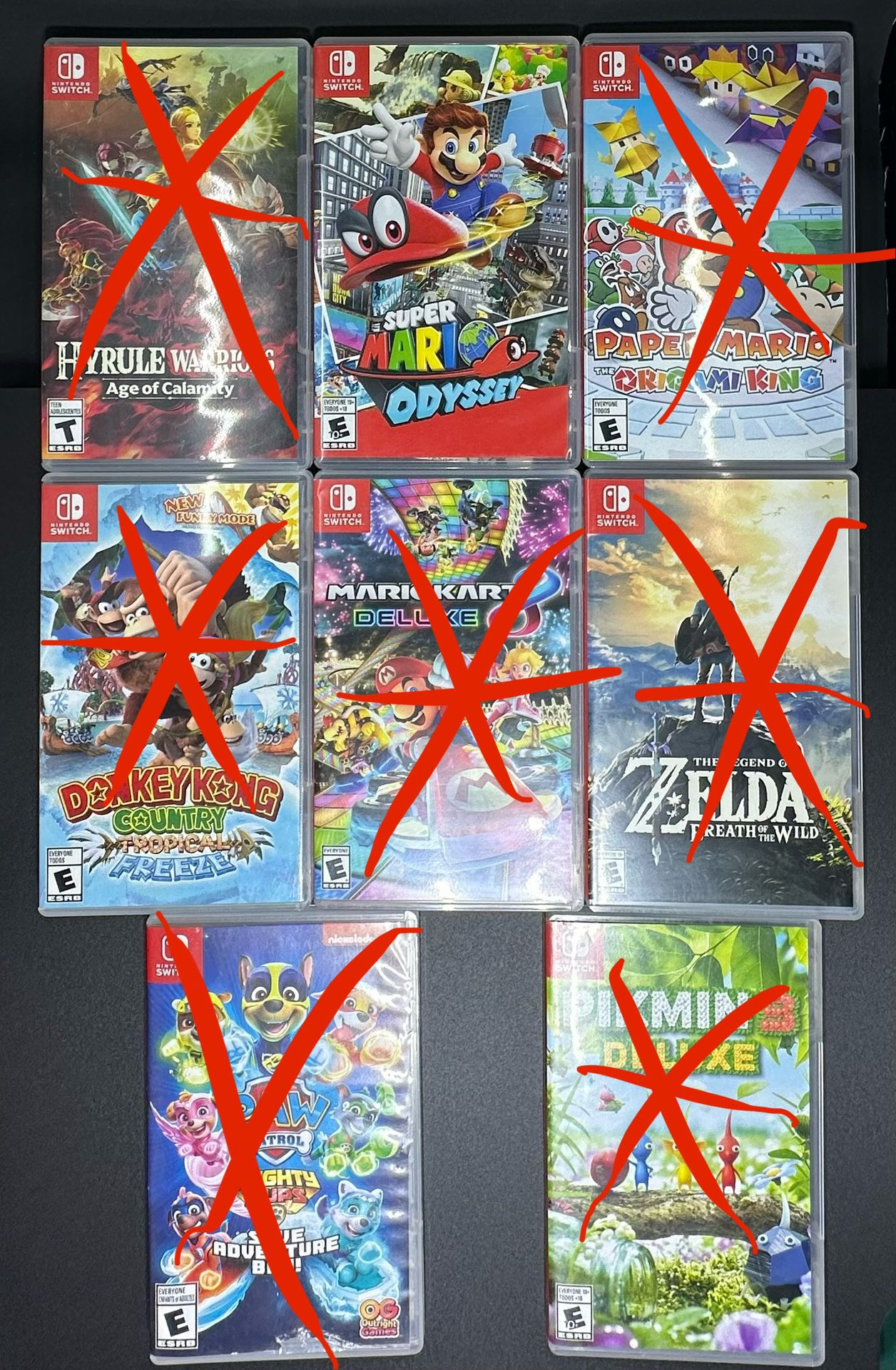 ***Cases Only*** Nintendo Switch Game Cases
