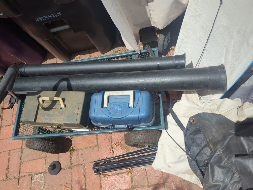 FREE 2 Plano Fishing Tackle Boxes And 2 Fish Rod Travel Cases PLEASE READ