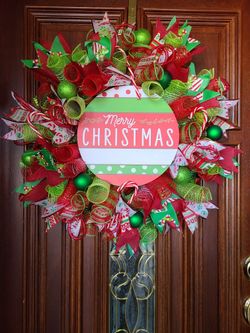 Merry Christmas Wreath