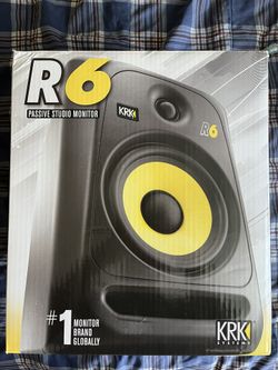 KRK R6-G3 Passive Studio Monitor with 6 Inch Woofer