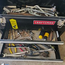 Tool Box with Assorted Tools 