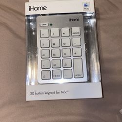 Brand New I Home 20 Button Keyboard For Mac, Only $10!