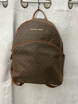 Original Michael Kors Signature Monogram Backpack