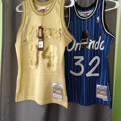 Mitchell And Ness Shaquille O'Neal Jerseys 