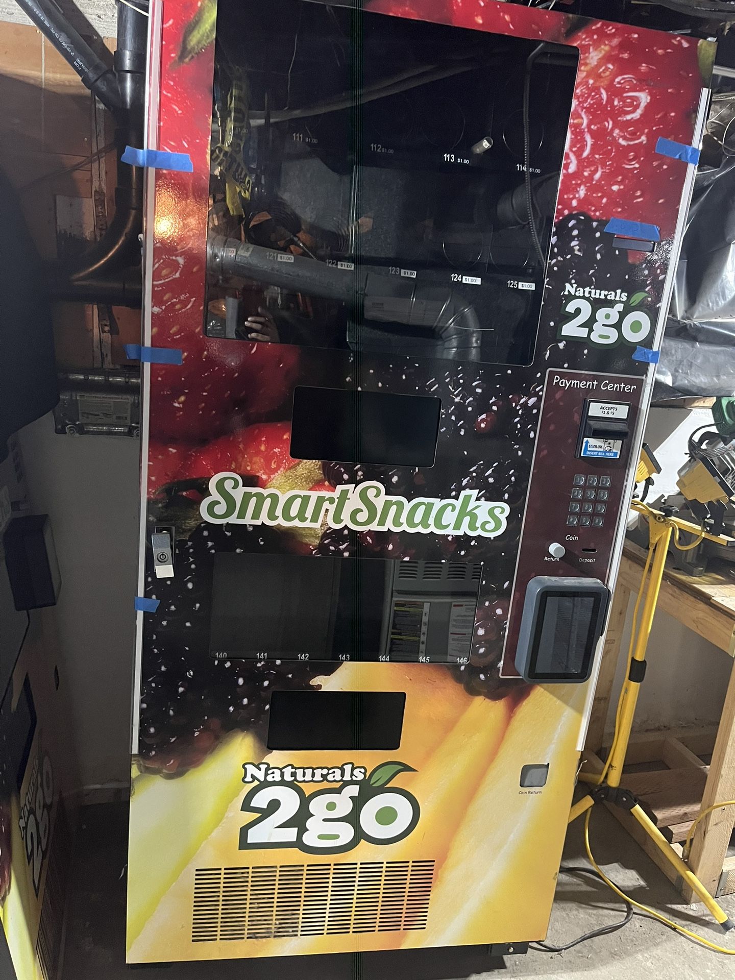 Vending Machine- Snacks And Drinks