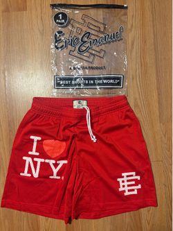 I Love NY EE shorts