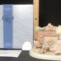 Precious Moments Limited Edition “Your Love Warms My Heart” and BONUS