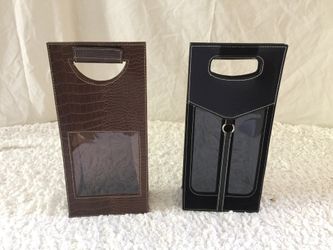 Wine bottle gift box or carrier