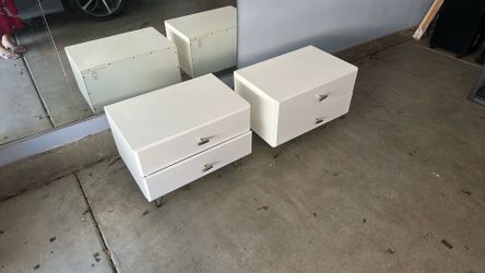 White Dressers 2 for $40