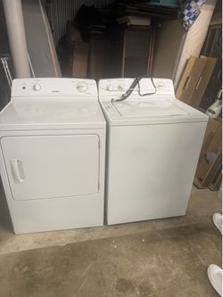 Washer and dryer