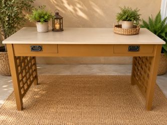 Entryway Table / Desk with Matching Side Table