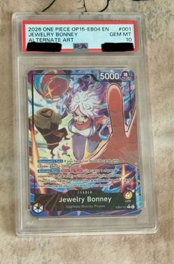 Jewelry Bonney Alternate Art PSA 10 EB04-001