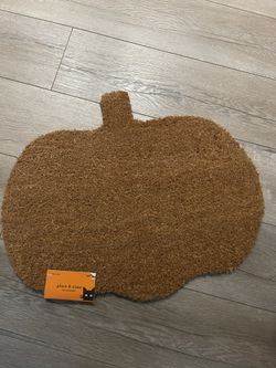 Pumpkin Doormat Thanksgiving Or Halloween