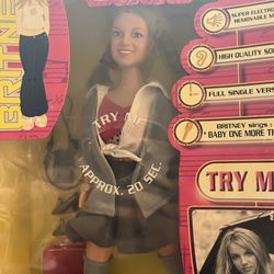 Britney Spears  Singing Doll 1999 yaboom collector doll