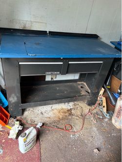 Craftsman Workbench with Drawers