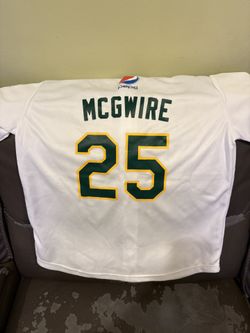 A’s Mark Mcgwire Sga Jersey XL