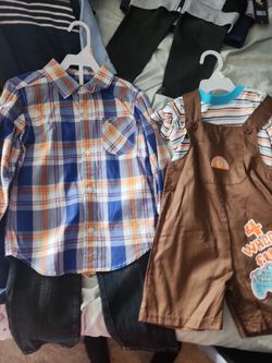 2t baby boy clothes(2 sets)