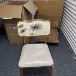 Article Netro Smoked Oak Counter Stool ❤️(opened, never used)