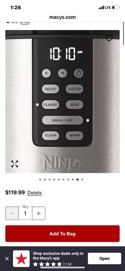 Ninja 14cup Coffee Maker