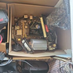 Box  Assorted pc parts