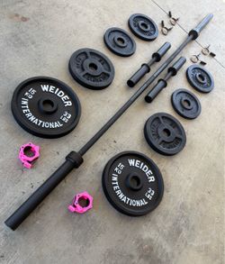 Olympic Weights, 7-ft Olympic Bar, Dumbbell Bars
