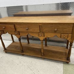 Solid Wood Console Table