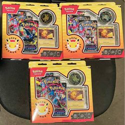 Pokemon - Lot of (3) 'Pokemon Day 2026' Collections - New/Sealed