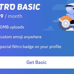 Discord Nitro Basic