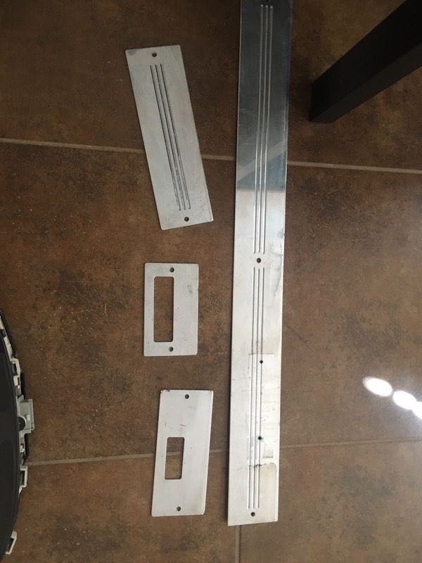 88-94 Chevy billet dash trim plates