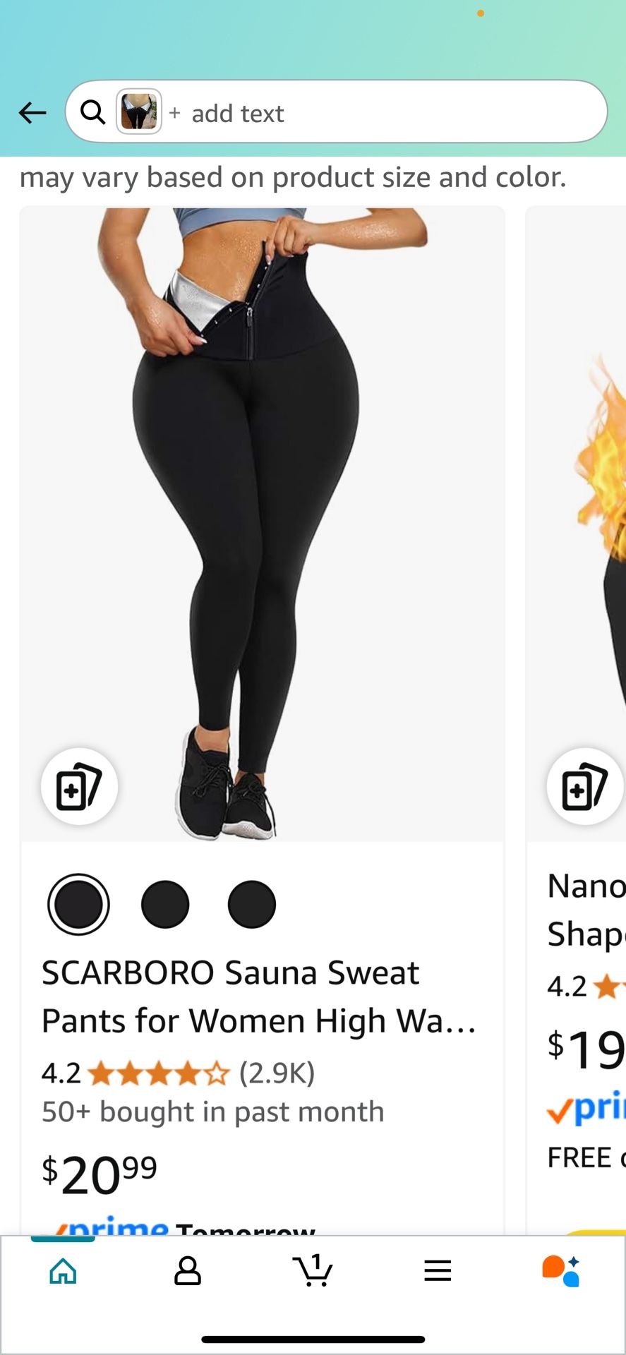 Sweat Leggings Size 2x