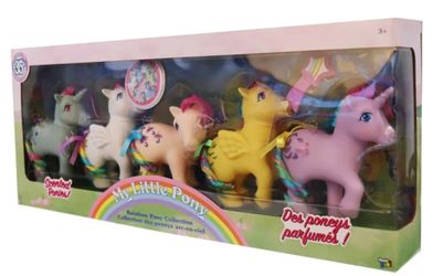 35th Anniversary My Little Pony Scented Rainbow Collection Set of 5