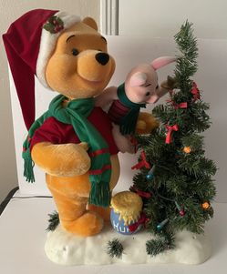 Winnie The Pooh & Piglet Animated Christmas Telco Motion-ette
