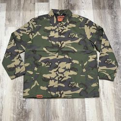 Dixxon Jackets Wind Water Resistant Coaches Jacket Snap Front Buttons