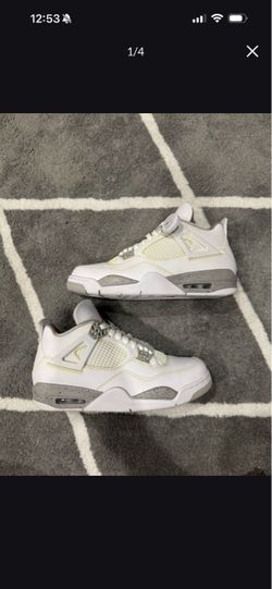 USED JORDAN 4 WHITE OREO SIZE 10.5