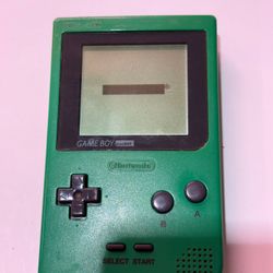 Nintendo Game Boy Pocket Green  – Handheld Console Only