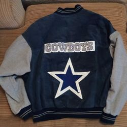 Dallas Cowboys Suede Jacket 