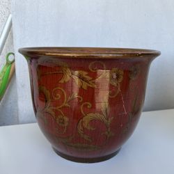 Ceramic Pot For Plants (10.5” x 8”)