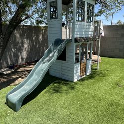 Kids Playhouse W Slide 